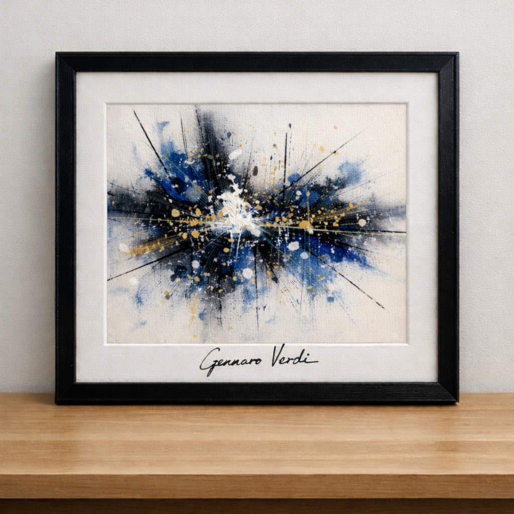 Abstract expressionism by Gennaro Verdi 2