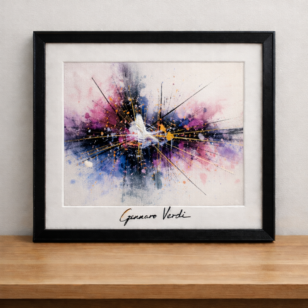 Abstract expressionism by Gennaro Verdi 3