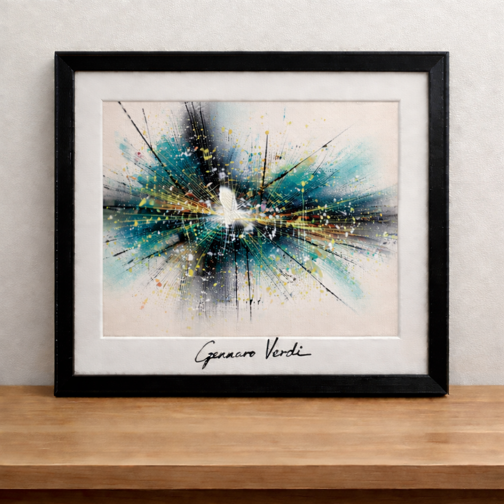 Abstract expressionism on display