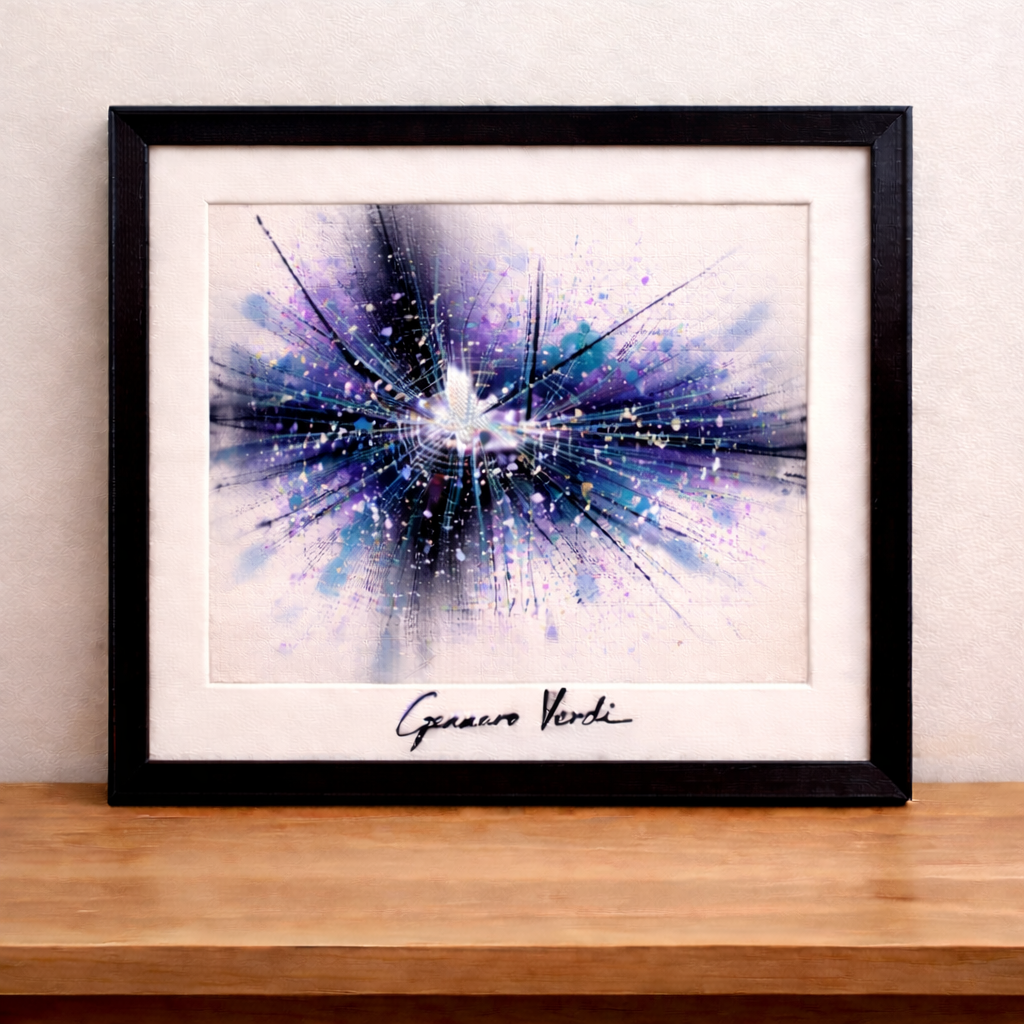 Abstraction dynamique de Gennaro Verdi
