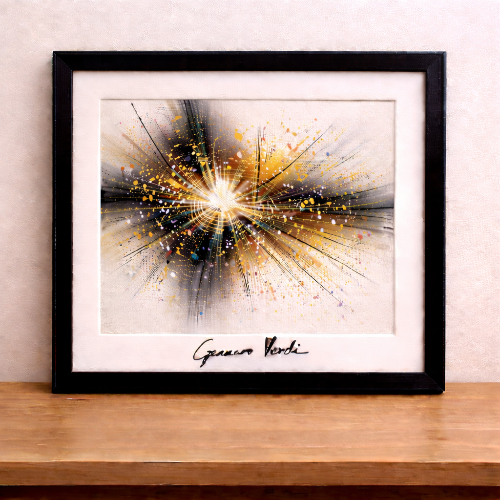 Gennaro Verdi's vibrant abstract expressionism