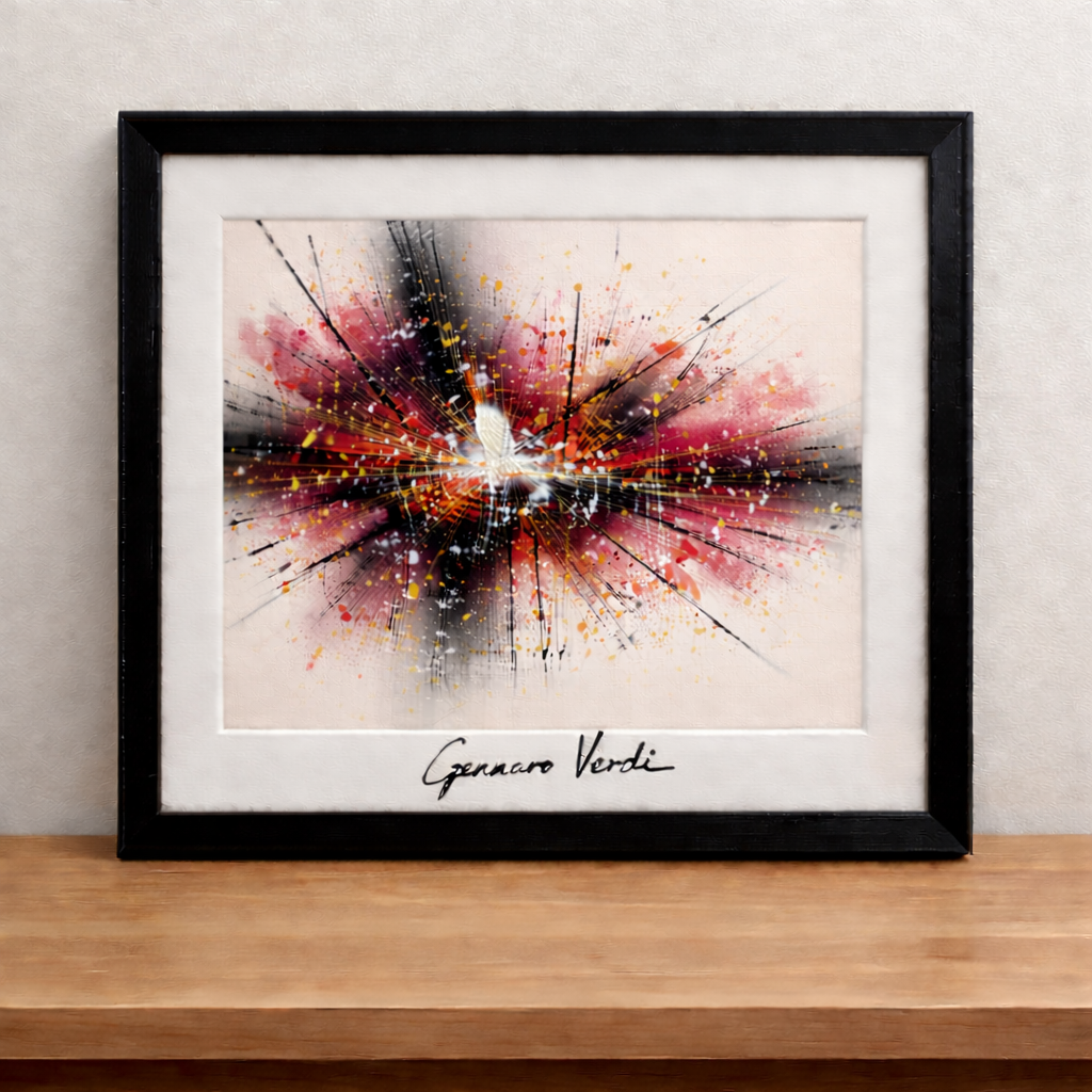 Gennaro Verdi's vibrant abstract masterpiece