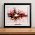 Peinture abstraite de Gennaro Verdi