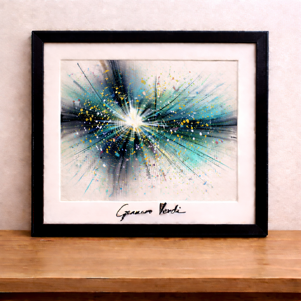 Vibrant abstract by Gennaro Verdi