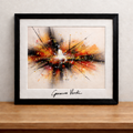 Vibrant abstract expressionism by Gennaro Verdi